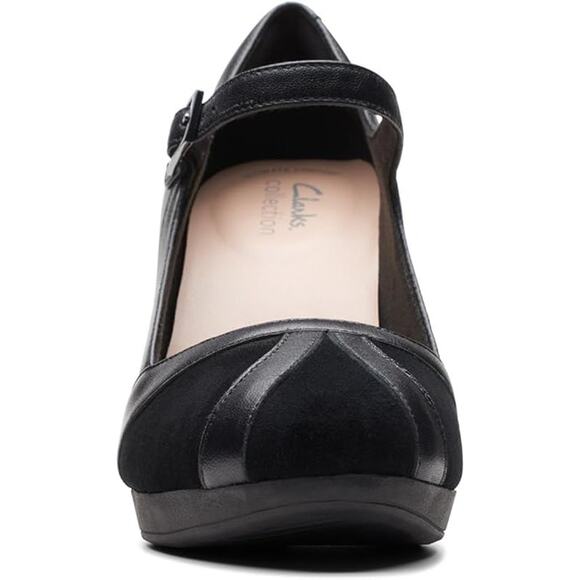 NWT Clarks Women's Ambyr Light Pump, Black Combi, 9 - Picture 6 of 7